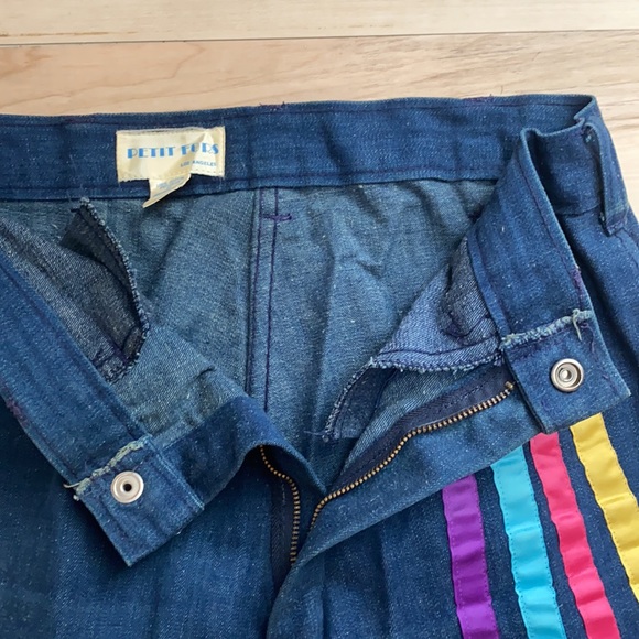 Vintage Flares Petit Fors LA Jeans size XS - Picture 6 of 13